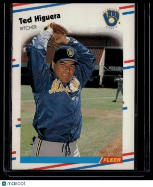 1988 Fleer Ted Higuera #166