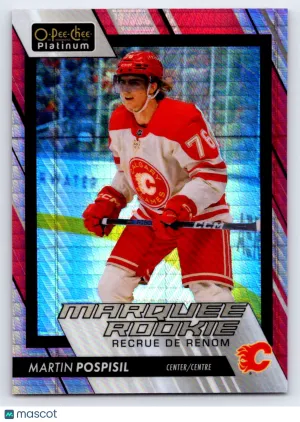 2024 O-Pee-Chee Platinum Martin Pospisil Red Prism Rookie 044/199