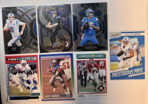 Detroit Lions Lot/ 7 Cards