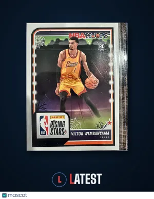 2023-24 Panini Hoops Haunted Hoops Basketball Victor Wembanyama Rising Stars Rookie #282
