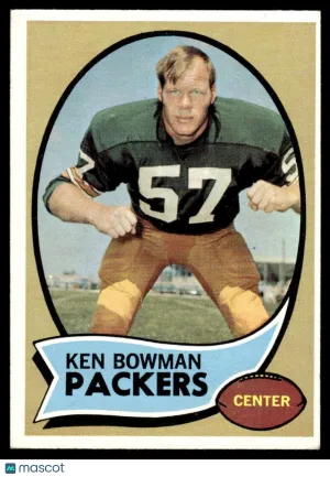 1970 Football Card Ken Bowman #79