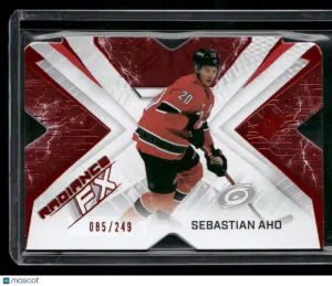 2022-23 SPx Sebastian Aho #RFX-26 Radiance FX Red SN