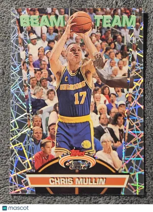 1992 Topps Stadium Club Beam Team #6 Chris Mullin