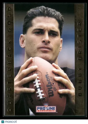 1992 Pro Line Collection Quarterback Gold Bubby Brister #2