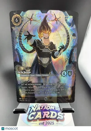 2025 Disney Lorcana Azurite Sea Syndrome Foil Full Art Enchanted