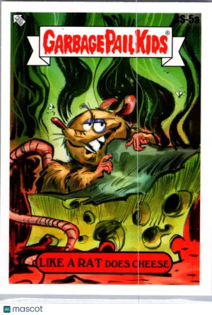 Like a Rat Does Cheese 2025 Topps Garbage Pail Kids x Green Day B Sides #BS-5a