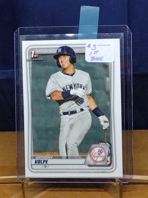 Anthony Volpe 2020 Bowman 1st Bowman Paper Base -19