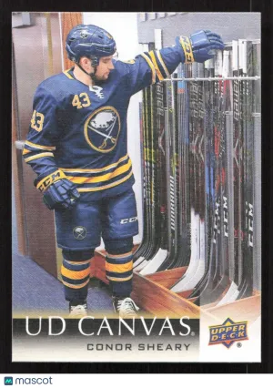 2018-19 Upper Deck Conor Sheary #C130 UD Canvas