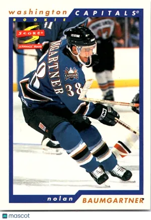 1995 Score Nolan Baumgartner #251 Rookie