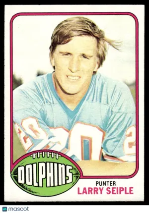 1976 Football Card Larry Seiple #172