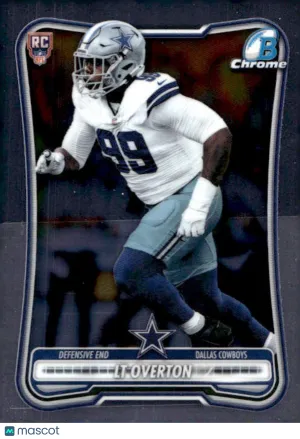 2026 Bowman #BCV-151 LT Overton Chrome COWBIYS RC