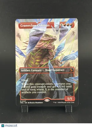 Commander Legends: Battle for Baldur's Gate Craterclaw Colossus Extended Art Full Art Borderless