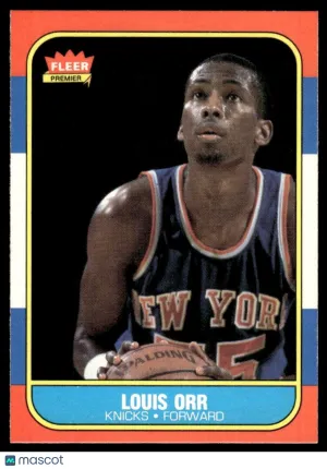 1986 Basketball Louis Orr #83