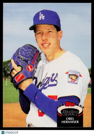 1992 Topps Stadium Club Orel Hershiser #431
