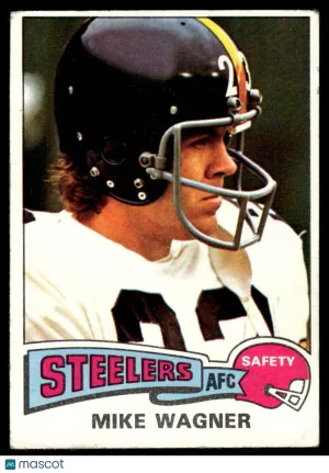 1975 Football Mike Wagner #153