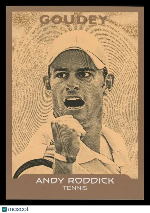 Andy Roddick 2026 Upper Deck Goodwin Champions Goudey #G-3