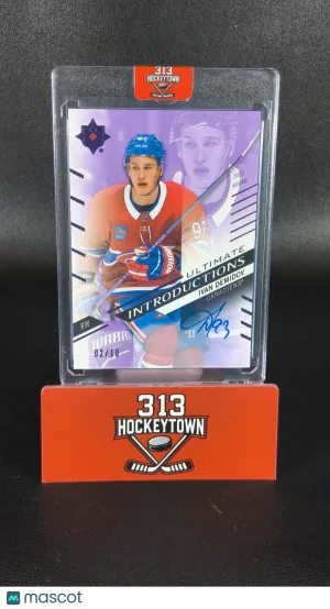 2025-26 Upper Deck Ultimate Collection Introductions Ivan Demidov Auto /10 RC