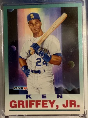 1992 Fleer Griffey Jr Visions