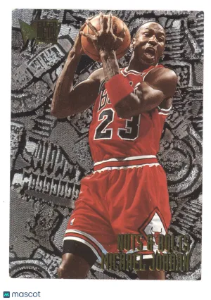 1995 Fleer Metal Michael Jordan #212 front