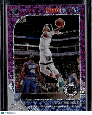 2020 Panini Hoops Premium Stock Basketball Ja Morant #259 Purple Disco Prizm RC