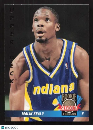 1992-93 Upper Deck Malik Sealy #RS7 Rookie Standouts RC