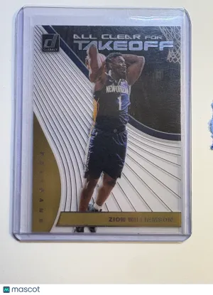 2020 Panini Clearly Donruss Zion Williamson #9