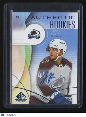 Jason Polin 2025 Upper Deck SP Game Used #222-Blue Auto
