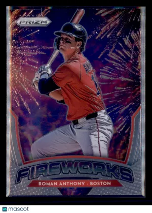 2026 Panini Prizm Roman Anthony #15 Fireworks