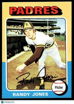 1975 Baseball Card Randy Jones #248