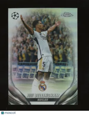 Jude Bellingham 2024 Topps Chrome #112 Refractor Real Madrid