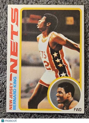 1977 Topps #75 Bernard King Rookie RC