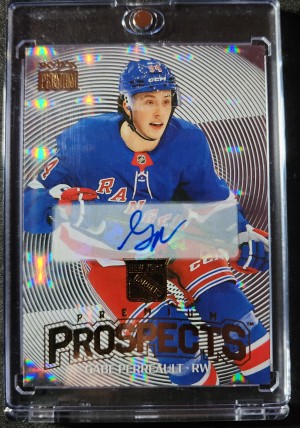 Gabe Perreault Premium Prospects Auto Rookie