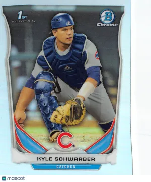 2014 Bowman Chrome Draft Picks & Prospects Kyle Schwarber Rookie #CDP2 Chicago Cubs