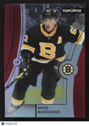 2021-22 Upper Deck Synergy Brad Marchand #13 Red
