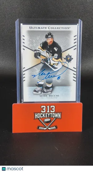 2025-26 Upper Deck Ultimate Collection Mark Recchi #80 Auto