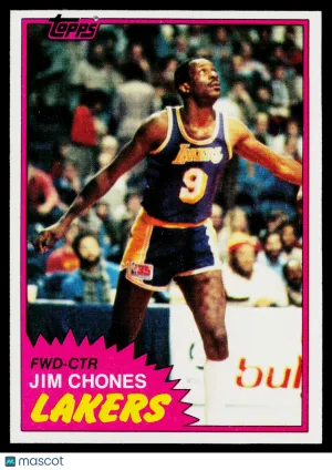 1981 Topps Jim Chones #76