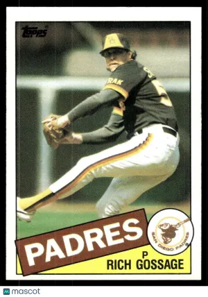 1985 Baseball Card Rich Gossage #90