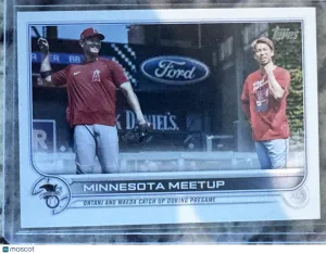 2022 Topps Series 1 Shohei Ohtani Kenta Maeda #122