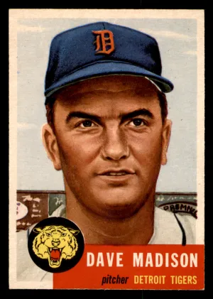 1953 Topps Dave Madison #99