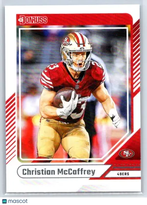 2024 Donruss 205 Christian McCaffrey San Francisco 49ers