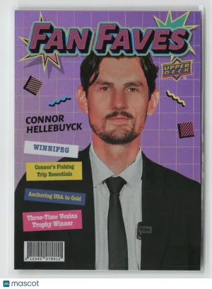 2026-27 Upper Deck Series 1 Fan Faves Connor Hellebuyck #FF-17