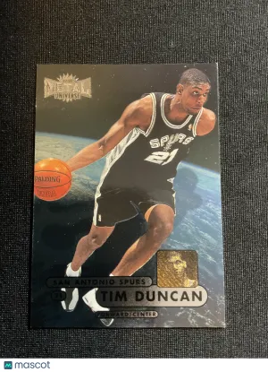 1998 SkyBox Metal Universe Tim Duncan #72