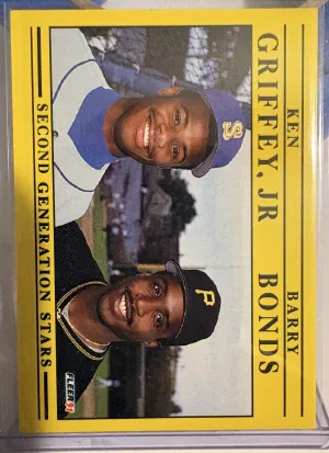 1991 Fleee Griffey Jr/Bonds