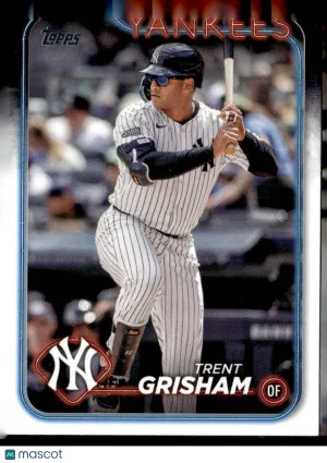 2024 Topps Update Series Trent Grisham #US46 Royal Blue