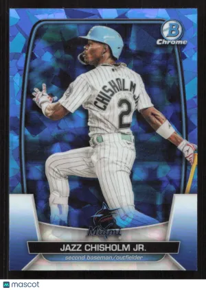 2023 Bowman Chrome Sapphire Edition Jazz Chisholm Jr. #53
