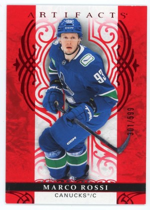 2026-27 Artifacts #29 Marco Rossi Ruby /599