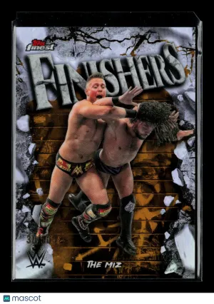 2025 Topps Finest WWE The Miz #FNS-TM