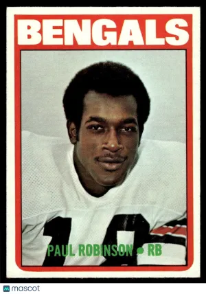 1972 Football Card Paul Robinson #219
