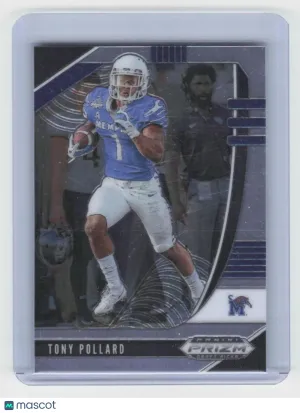 2020 Panini Prizm Draft Picks #98 Tony Pollard