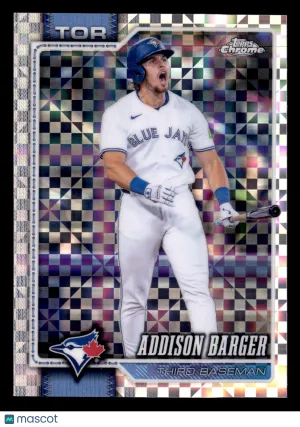 2026 Topps Chrome Addison Barger #276 X-Fractors